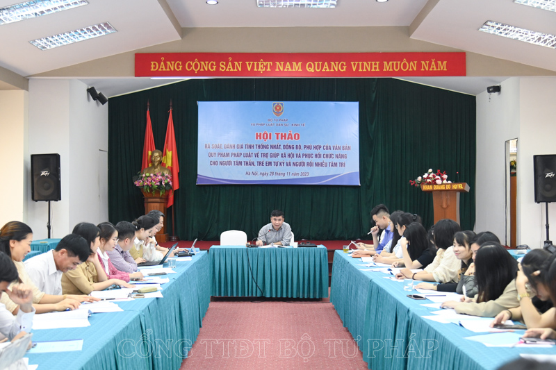 Tăng cường trợ giúp xã hội cho người tâm thần, trẻ em tự kỷ, người rối nhiễu tâm trí